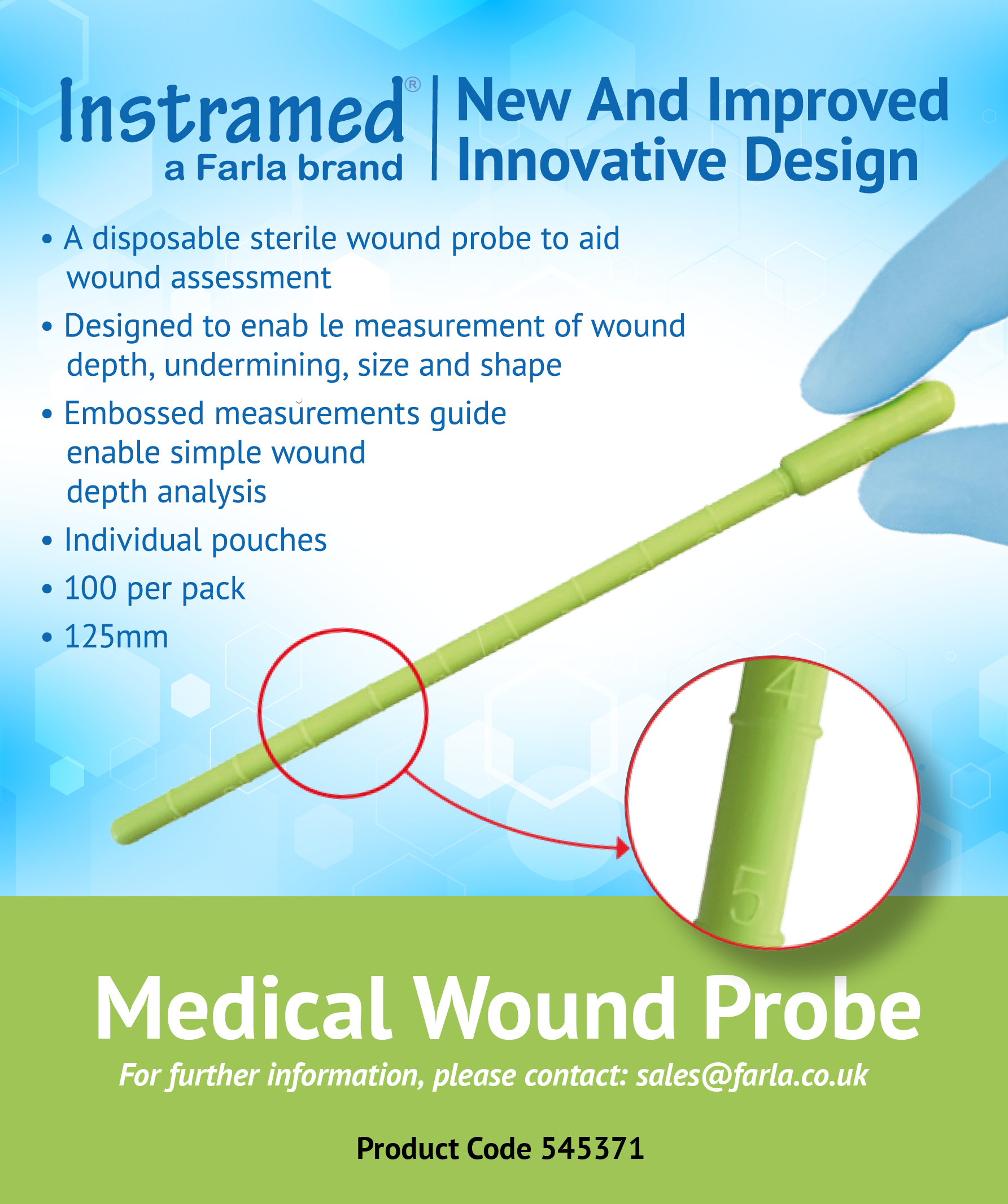 Instramed Wound Probe