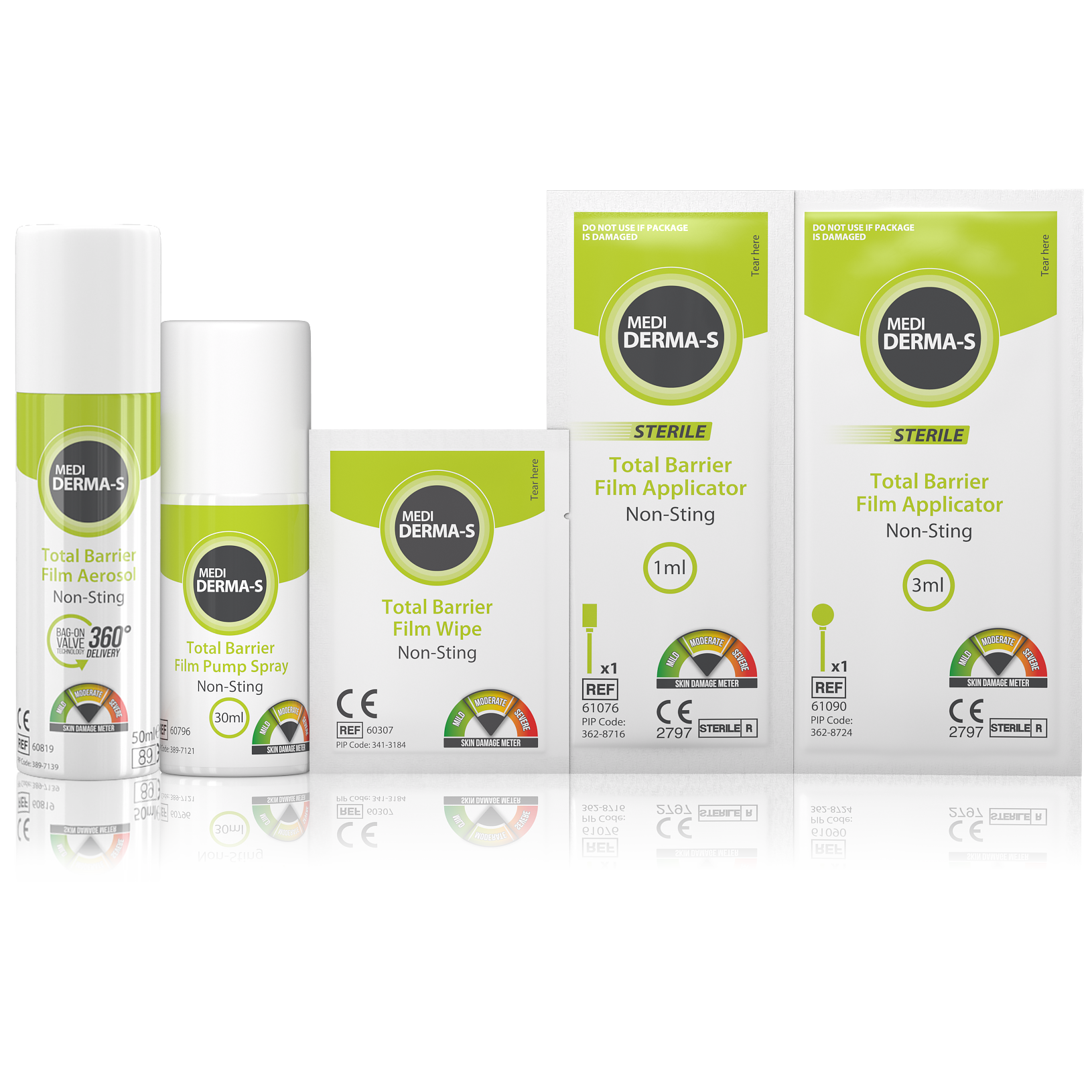 Medi Derma-S Total Barrier Film Non-Sting